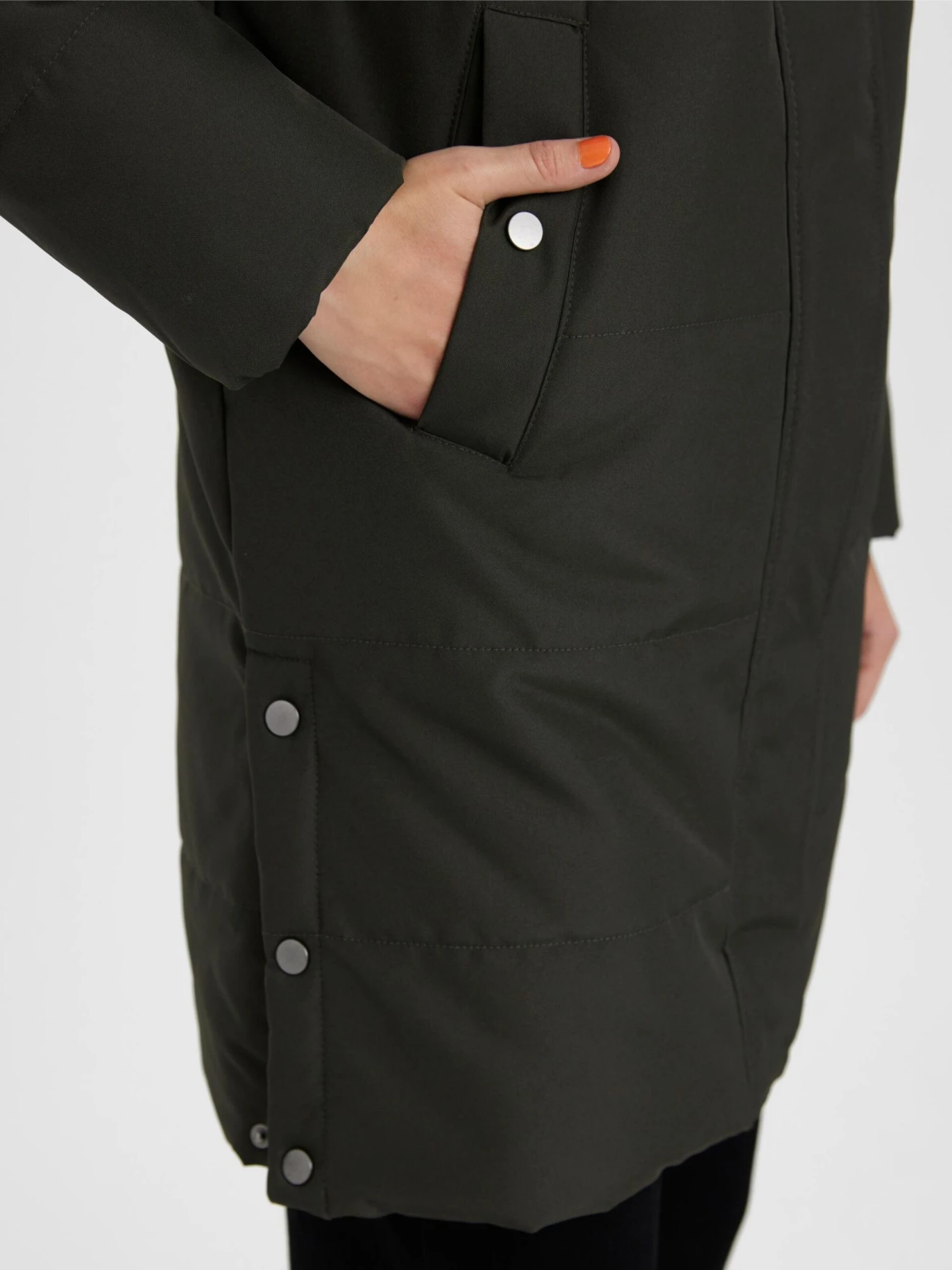 Vero Moda Korte Mantels Wintermantel Addison Dames Spar - Afbeelding 5