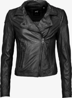 Maze Leren Jassen Tussenjas Ibiza Dames Zwart