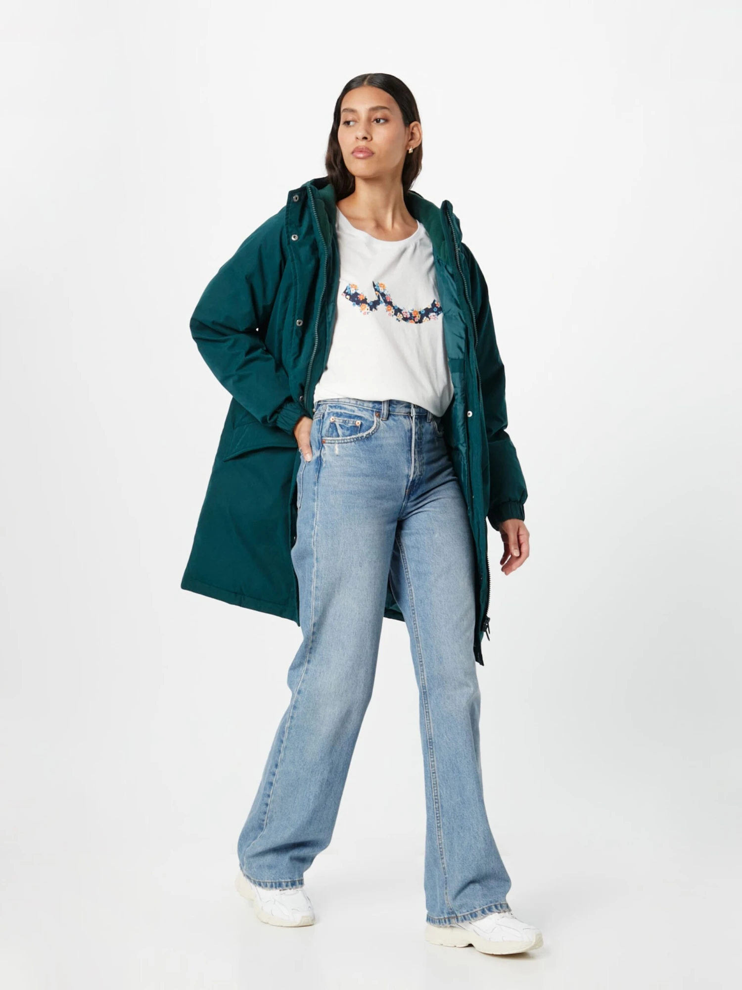 Volcom Parkas Winterparka SLEEPI Dames Smaragd - Afbeelding 5