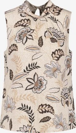 Taifun Blouse Tops Blouse Dames Sand / Lichtbeige