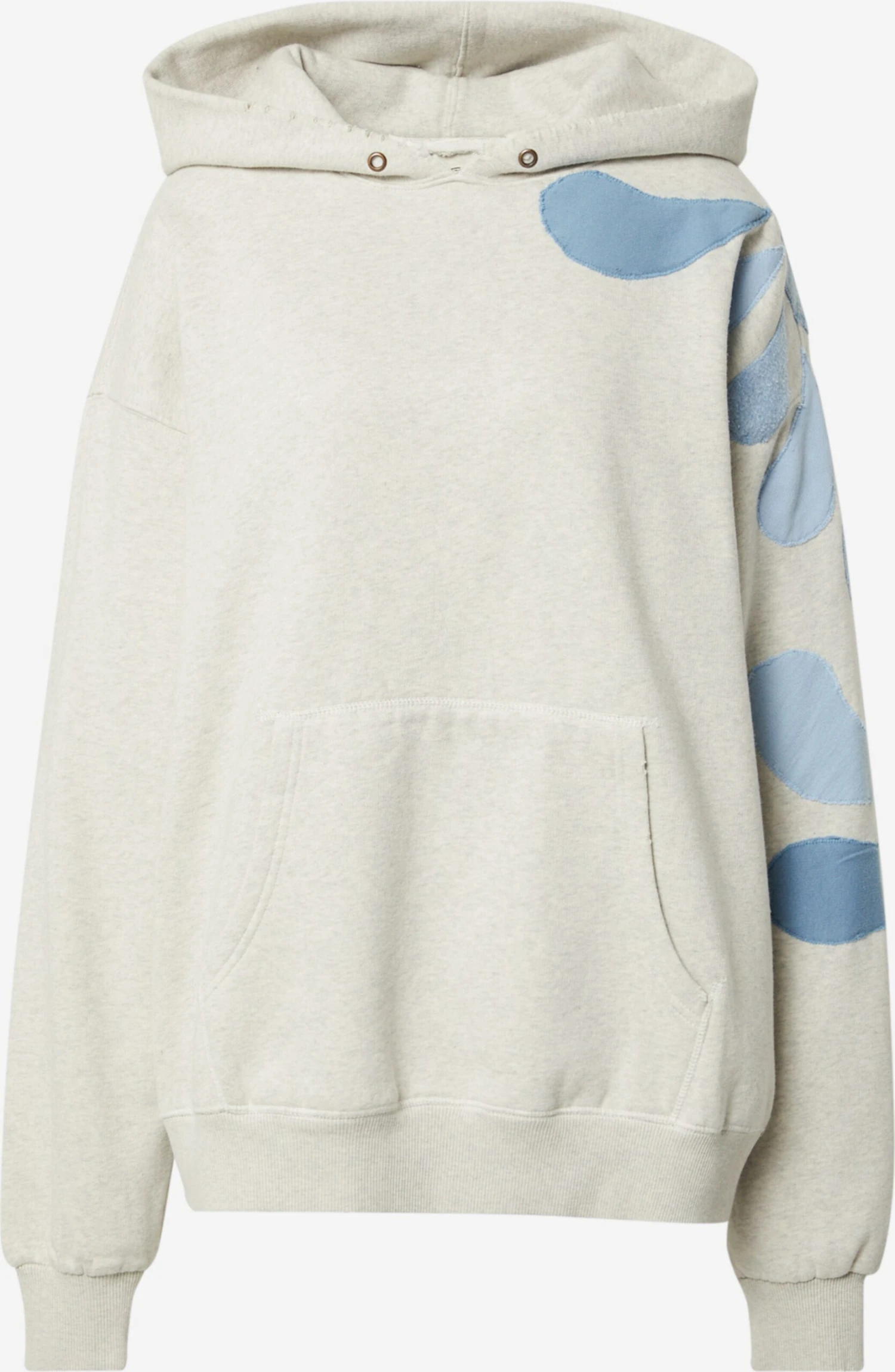 FREE PEOPLE Hoodies Sweatshirt ITS A VIBE Dames Grijs