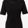Gerry Weber T-shirts Shirt Dames Zwart