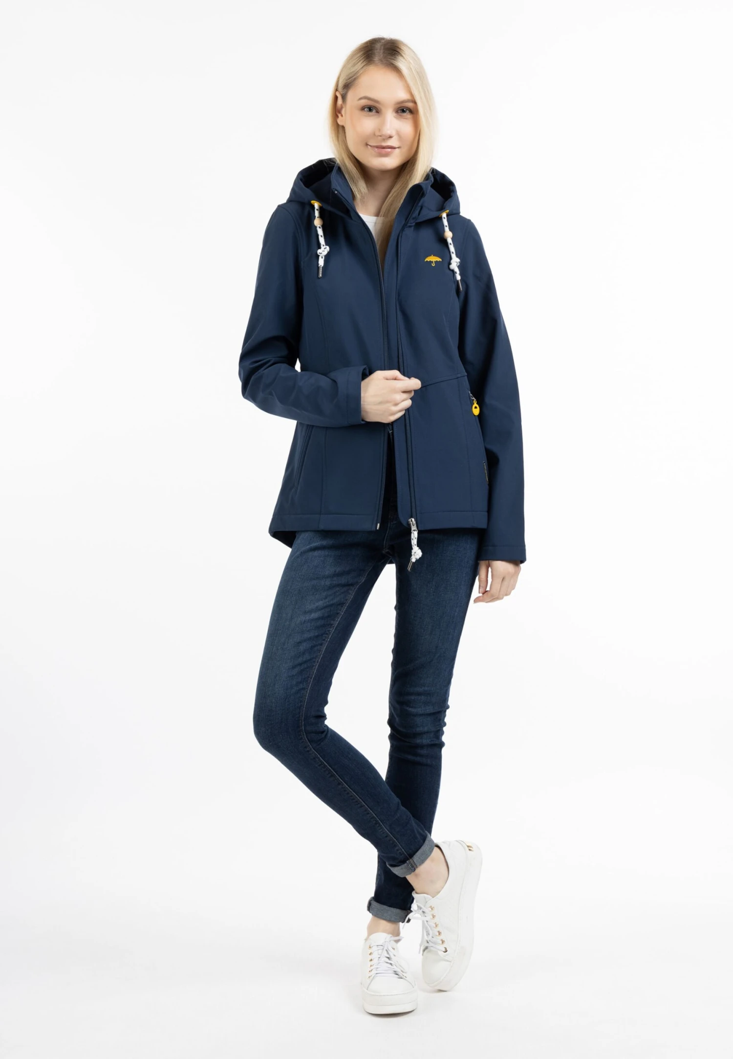 Schmuddelwedda Regenjassen Functionele Jas Dames Marine - Afbeelding 4