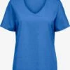 Selected Femme T-shirts Shirt Dames Blauw