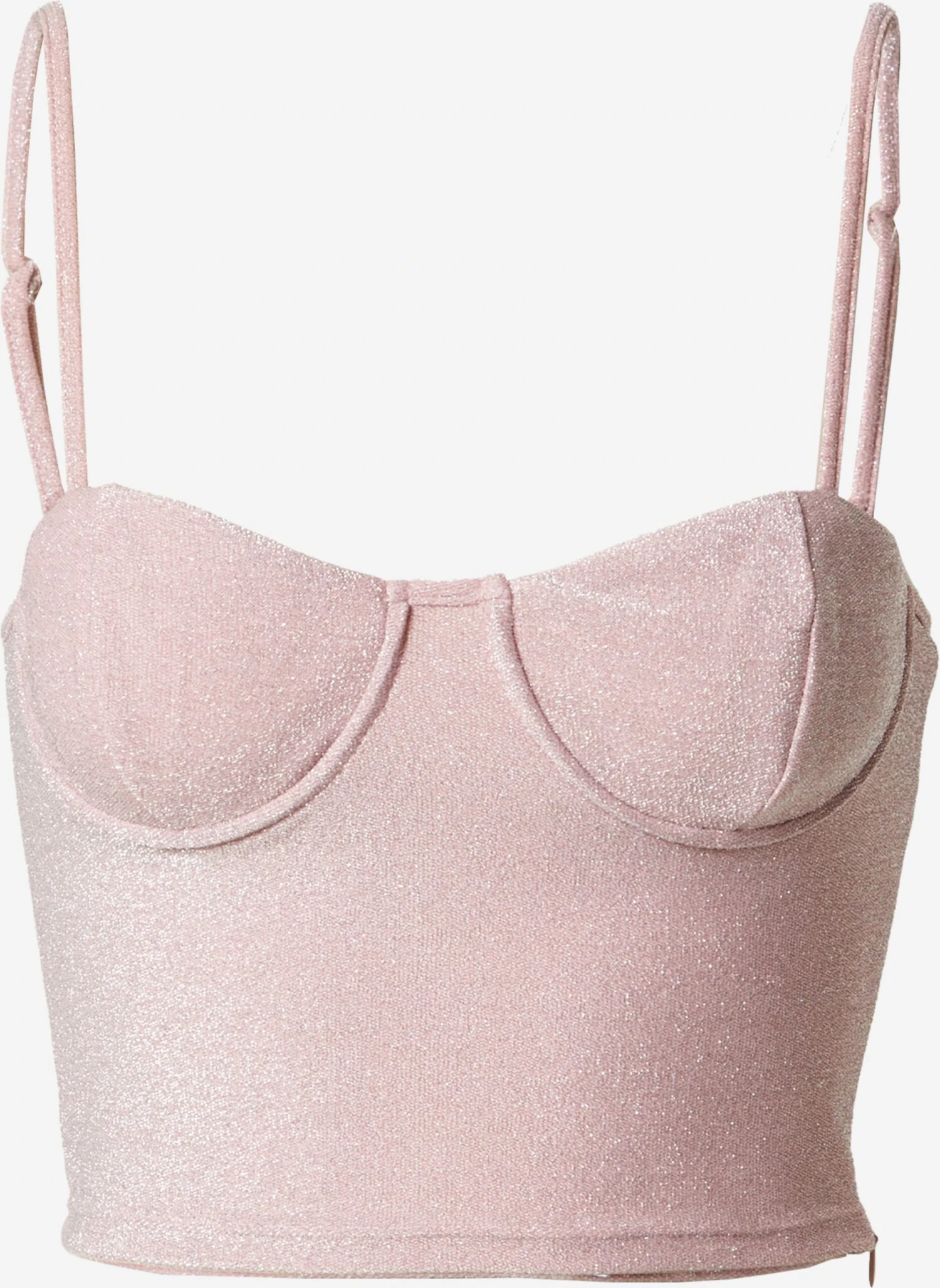 EDITED Spaghetti Tops Top Clemence Dames Roze