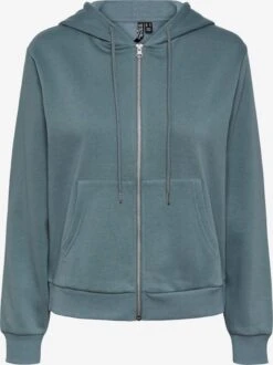 Pieces Sweatvesten Sweatvest CHILLI Dames Duifblauw