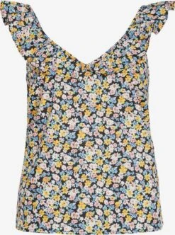 Vila Mouwloze Shirts Top Dames Gemengde Kleuren