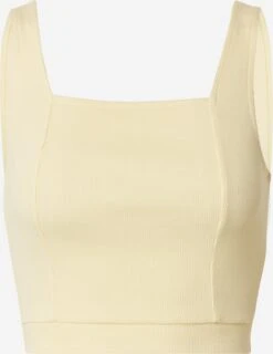 Tanktops Top Melody Dames Lichtgeel