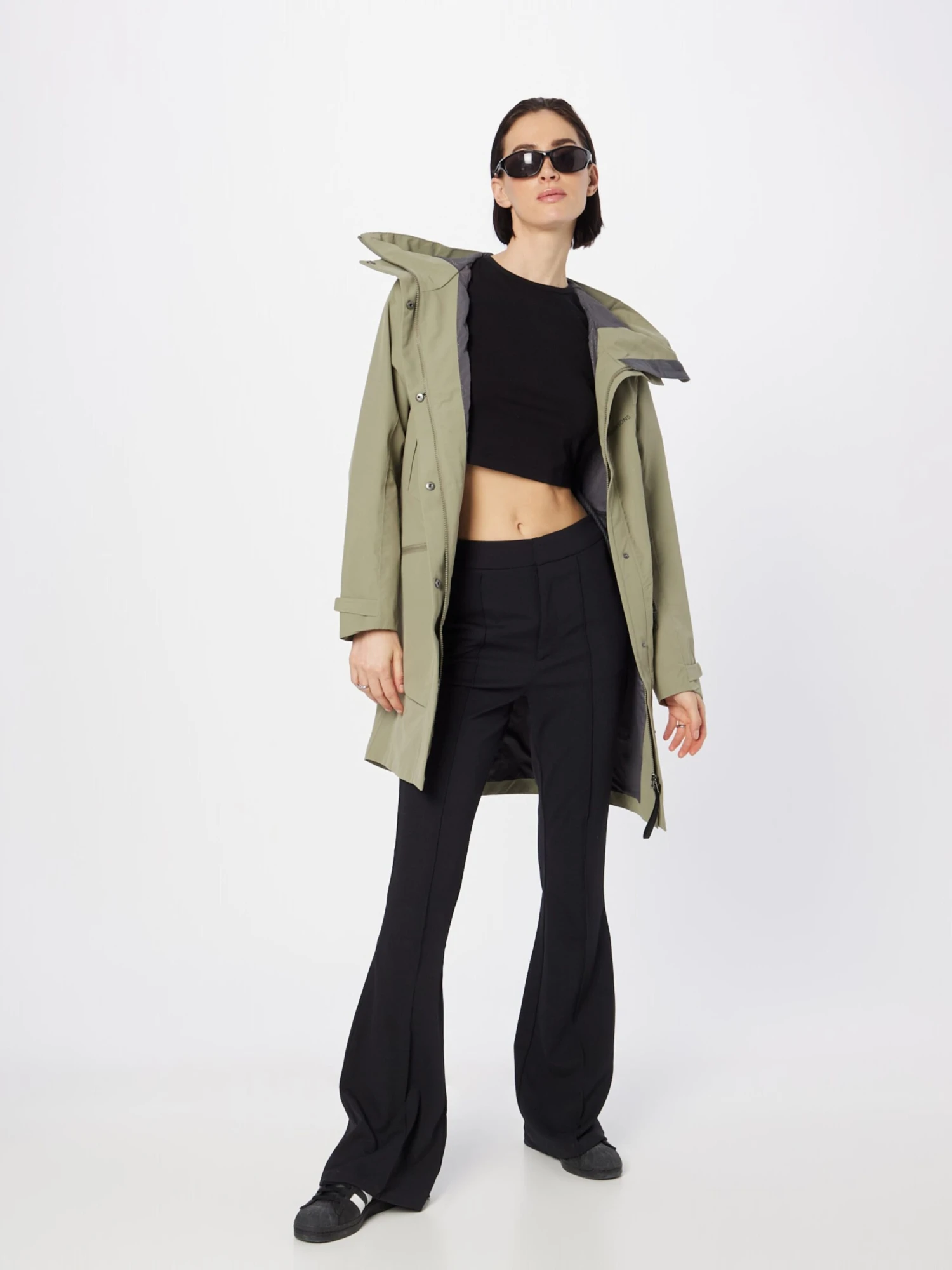 DIDRIKSONS Regenjassen Tussenparka ILMA Dames Olijfgroen - Afbeelding 4