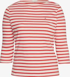 Shirts Met 3/4 Mouw Shirt Dames Rood