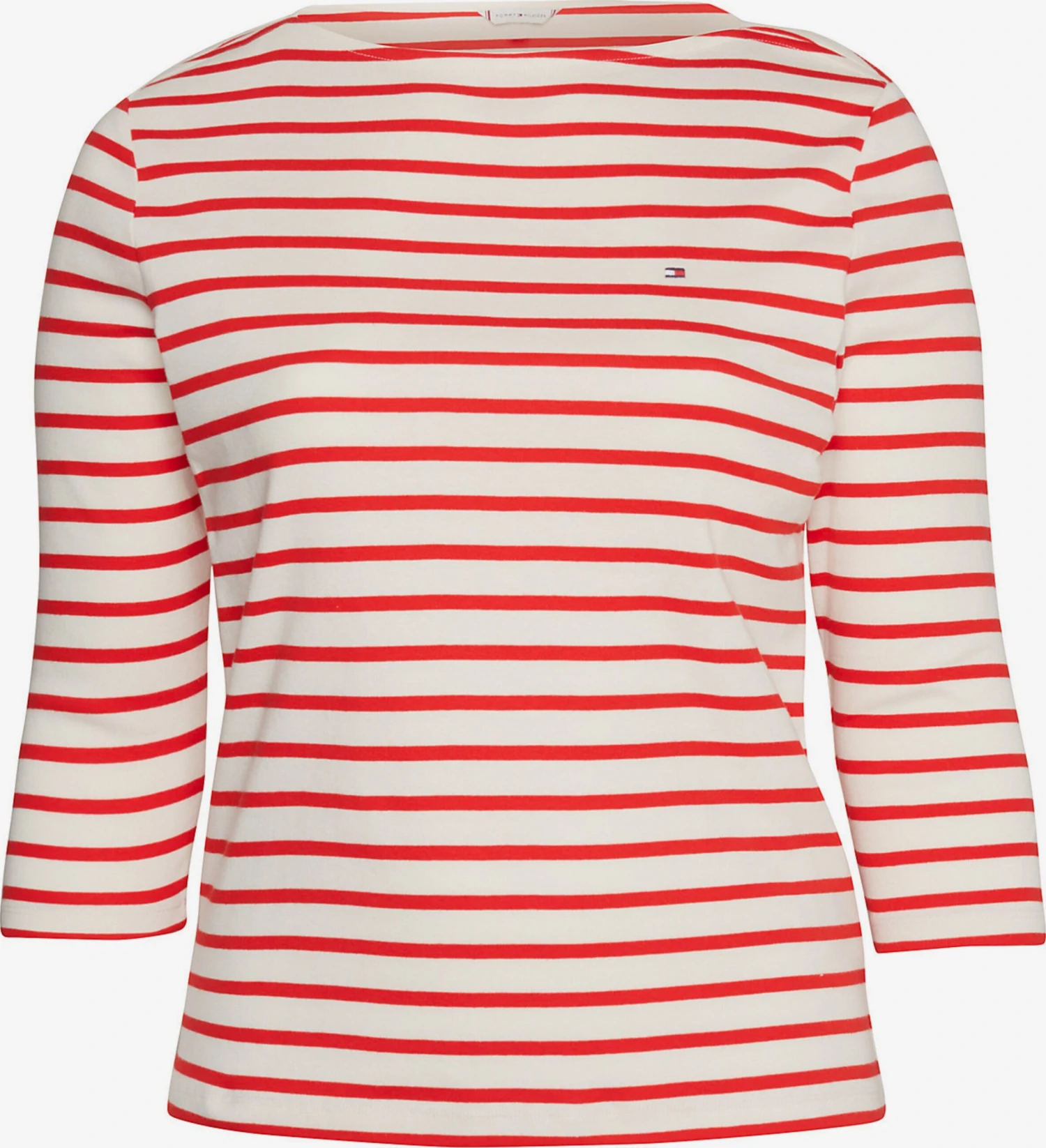 Shirts Met 3/4 Mouw Shirt Dames Rood