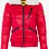 Cipo & Baxx Gewatteerde Jassen Winterjas Spark Dames Rood