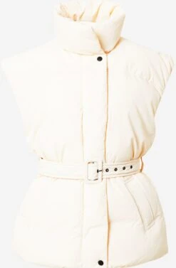 Gina Tricot Bodywarmers Bodywarmer Zola Dames Natuurwit