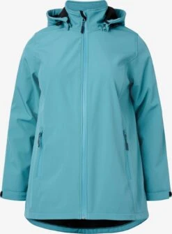 Zizzi Outdoor Jassen Functionele Jas Caasta Dames Blauw