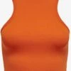 ONLY Crop Tops Top RAZOR Dames Oranje
