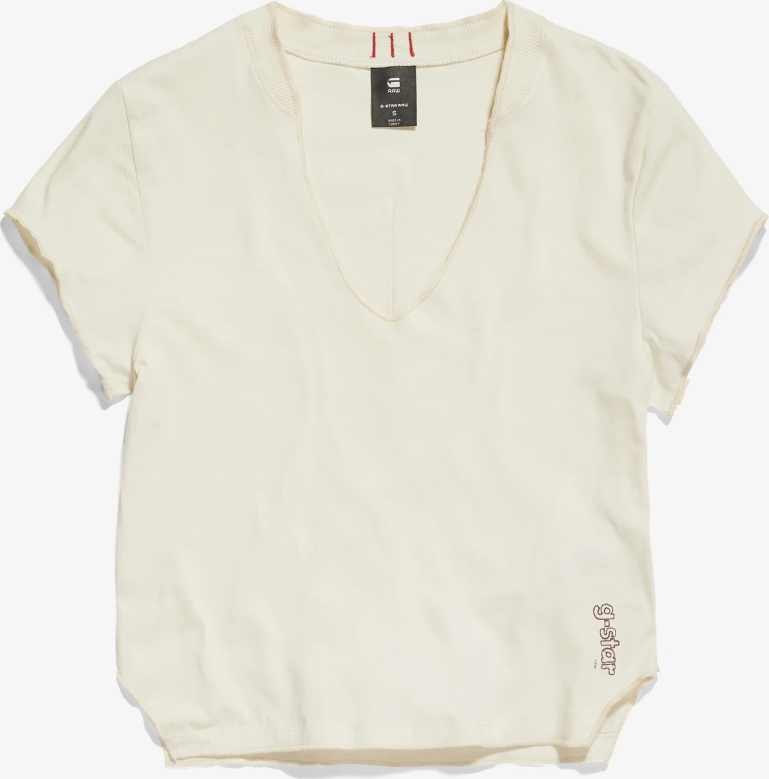 G-Star Raw T-shirts Shirt Dames Crème