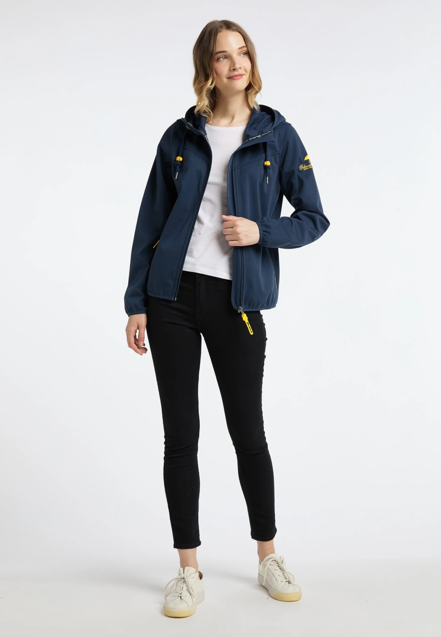 Schmuddelwedda Outdoor Jassen Functionele Jas Kianna Dames Donkerblauw - Afbeelding 4