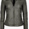 Maze Leren Jassen Tussenjas Koga Dames Antraciet