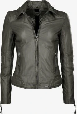 Maze Leren Jassen Tussenjas Koga Dames Antraciet