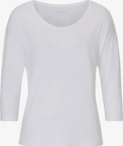 Shirts Met 3/4 Mouw Shirt Dames Wit