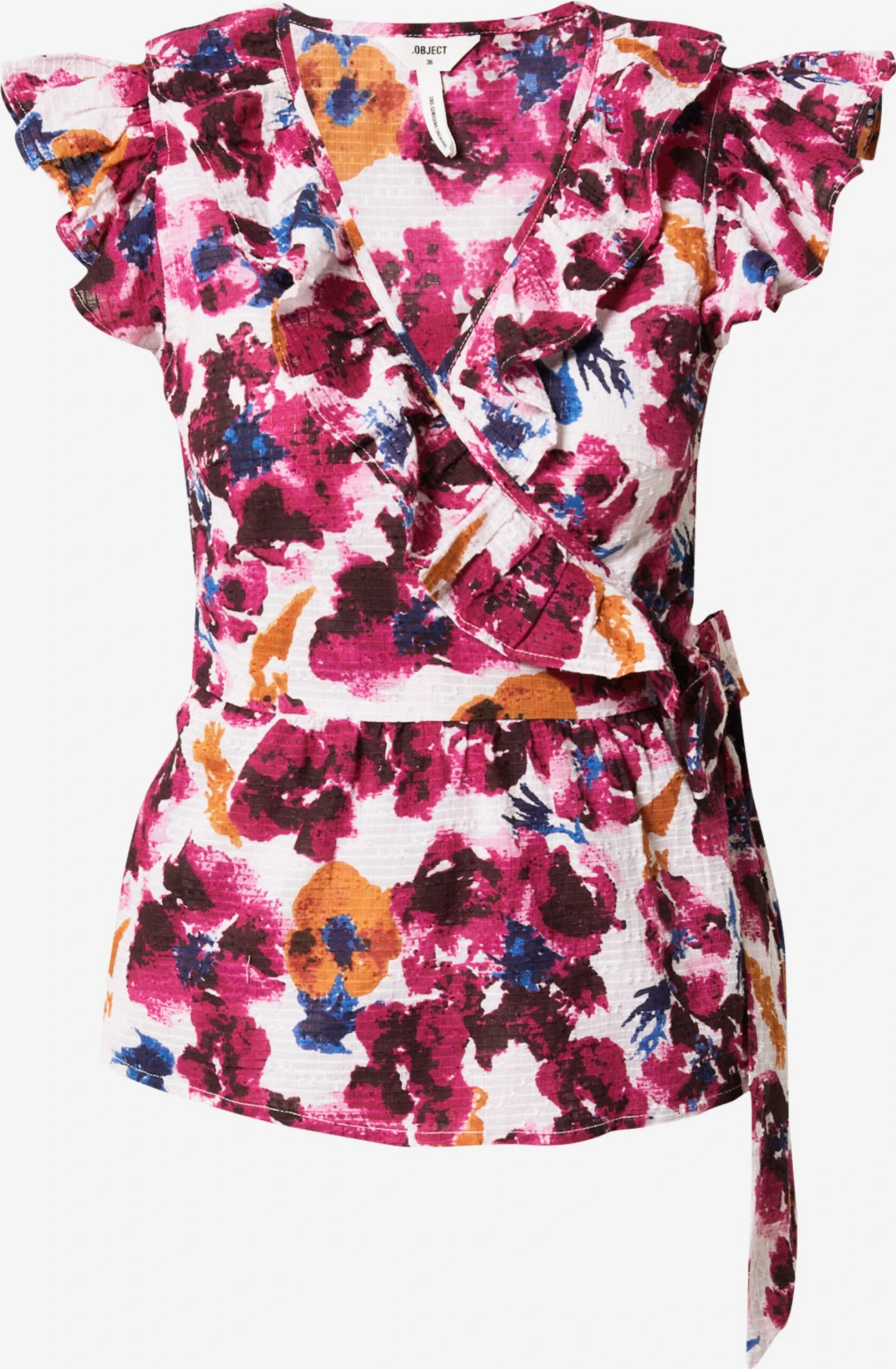 Object Mouwloze Shirts Top ANNIE Dames Pink