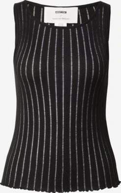 Mouwloze Shirts Top Esther Dames Zwart