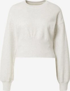 Abercrombie & Fitch Sweatshirts Sweatshirt Dames Lichtgrijs