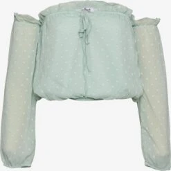 Crop Tops Top Grace Dames Mintgroen