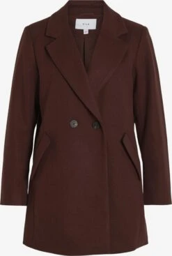 Vila Korte Mantels Tussenmantel Dames Bruin