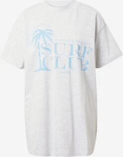 COTTON ON Oversized Shirts Oversized Shirt Dames Grijs Gemêleerd