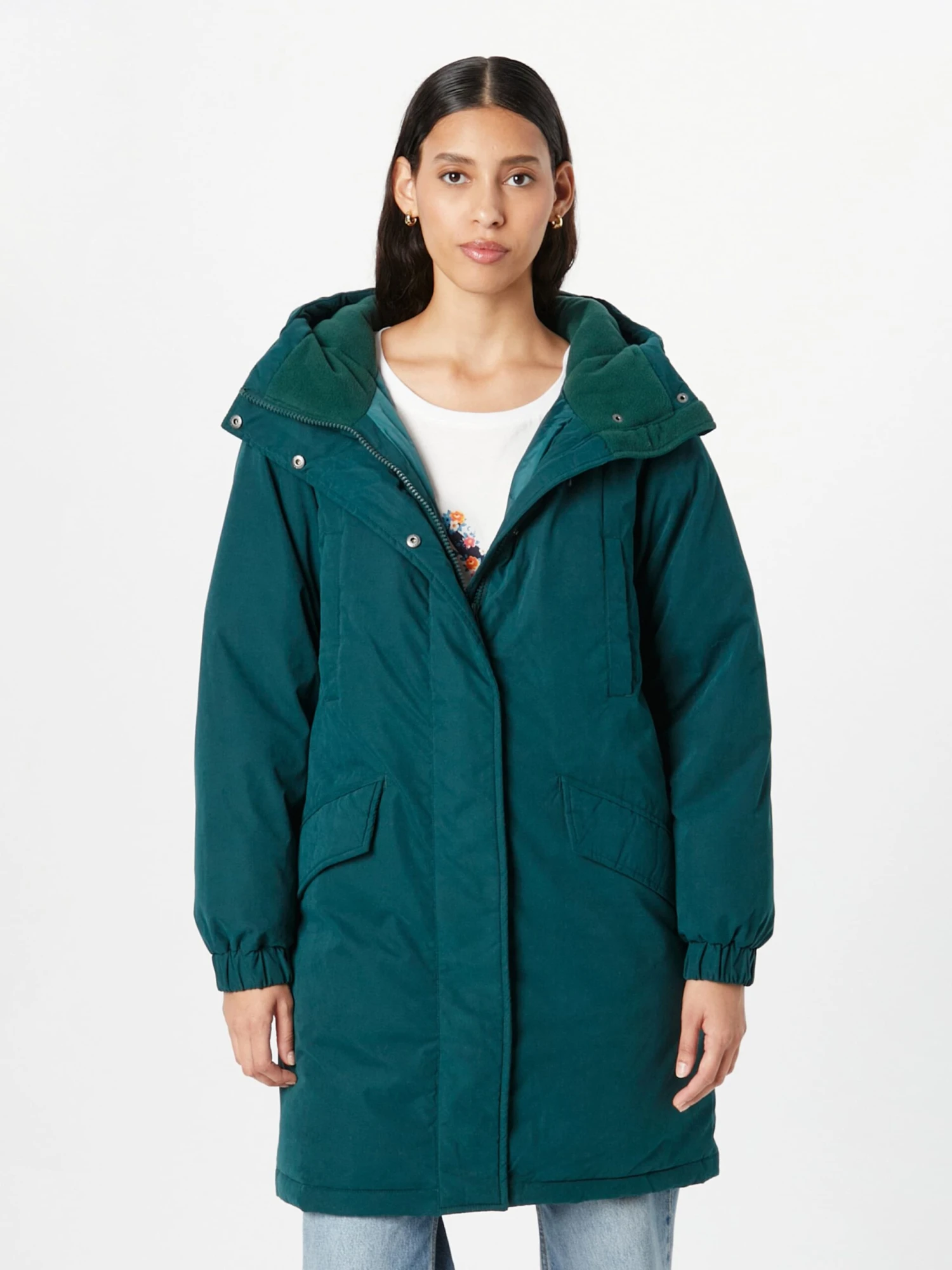 Volcom Parkas Winterparka SLEEPI Dames Smaragd - Afbeelding 3