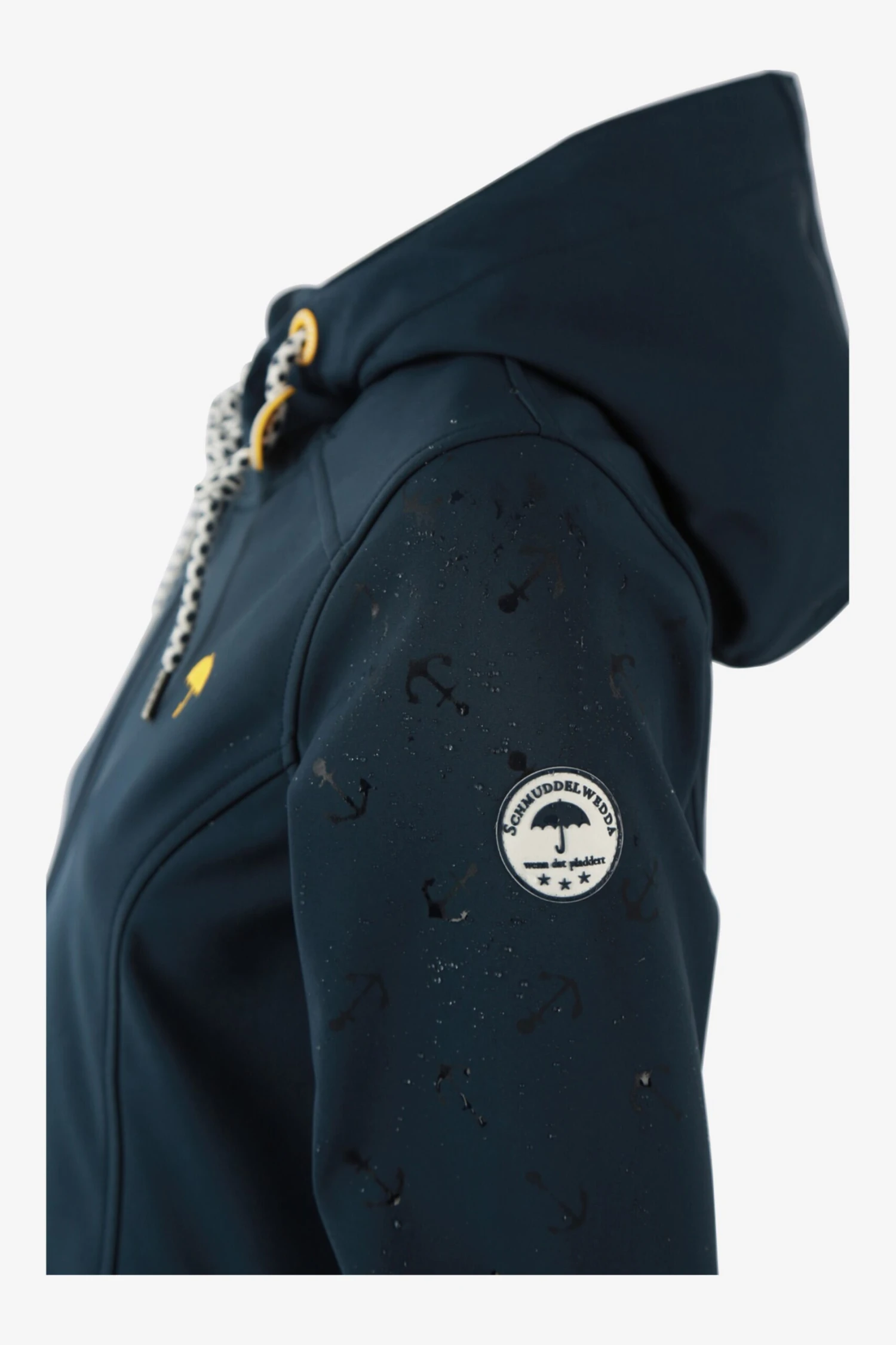 Schmuddelwedda Outdoor Jassen Functionele Jas Dames Navy - Afbeelding 5