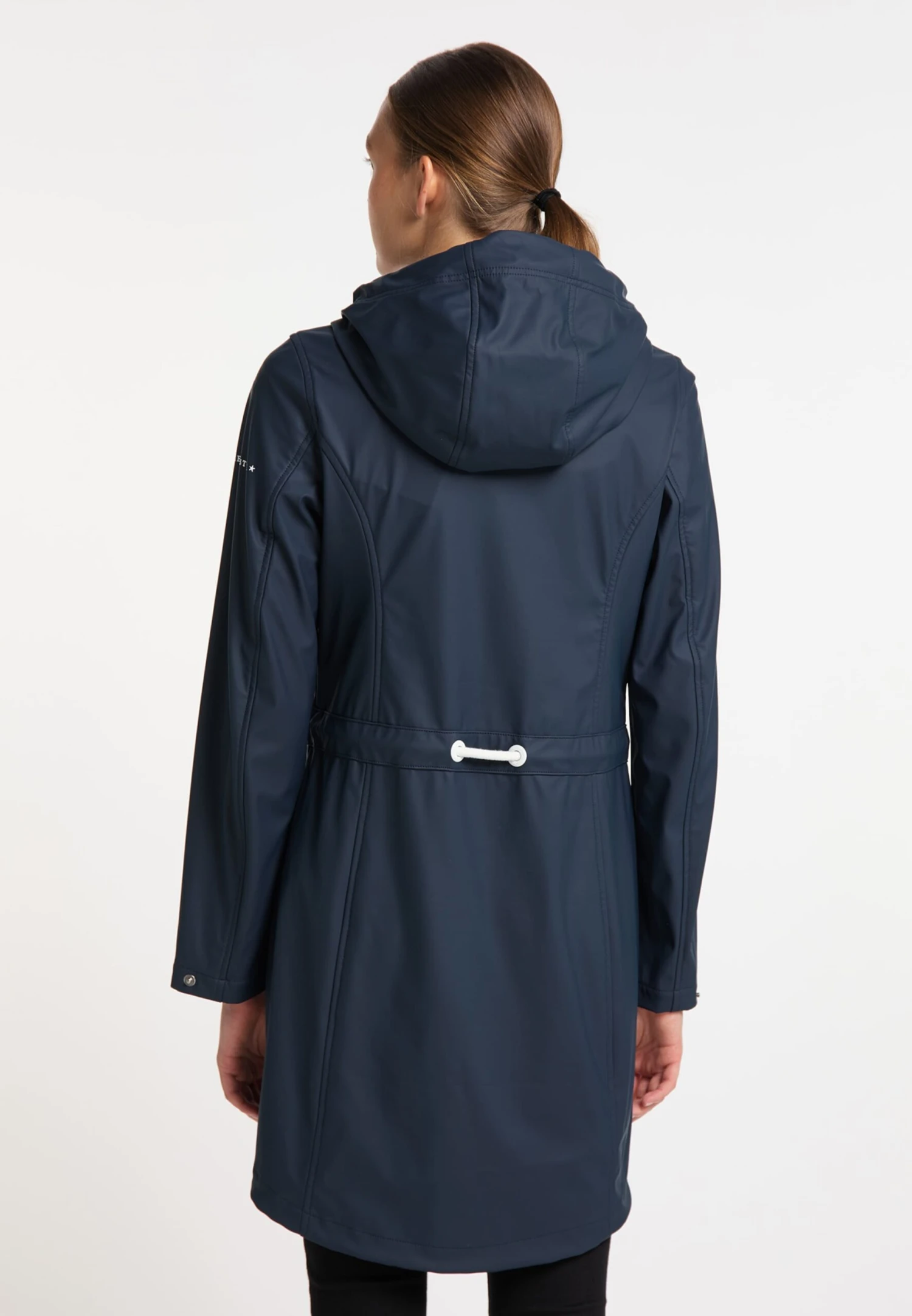 Parkas Tussenparka Dames Navy - Afbeelding 3