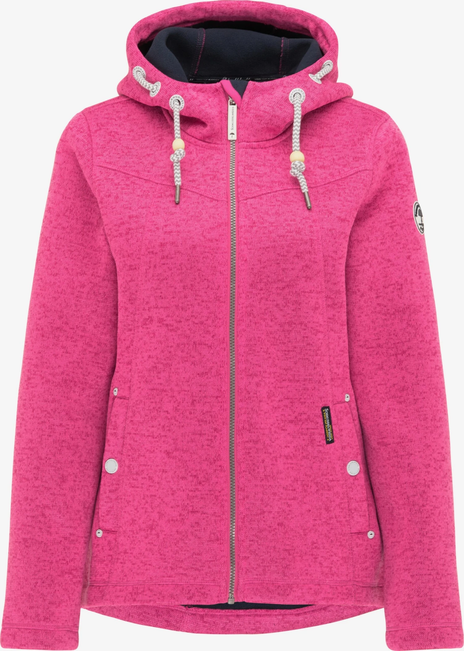 Schmuddelwedda Outdoor Jassen Fleece Jas Dames Pink