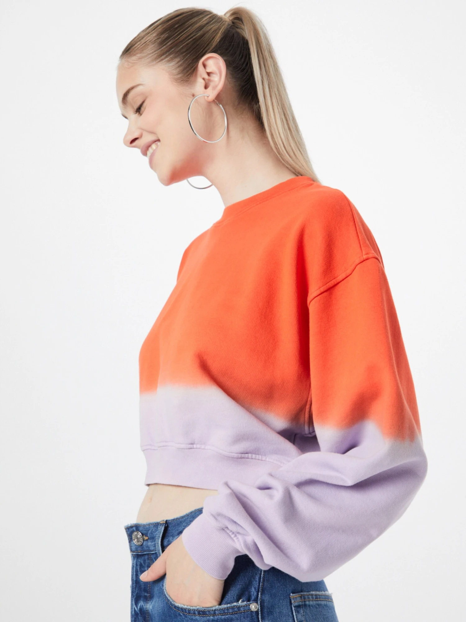 FRAME Sweatshirts Sweatshirt Dames Oranjerood - Afbeelding 2