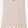 Ana Alcazar Uitgaanstops Top Lacara Dames Beige