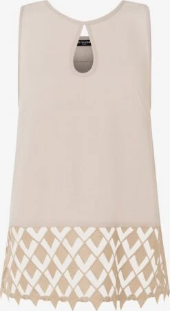 Ana Alcazar Uitgaanstops Top Lacara Dames Beige