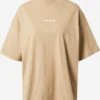 Pegador Oversized Shirts Oversized Shirt Dames Lichtbruin