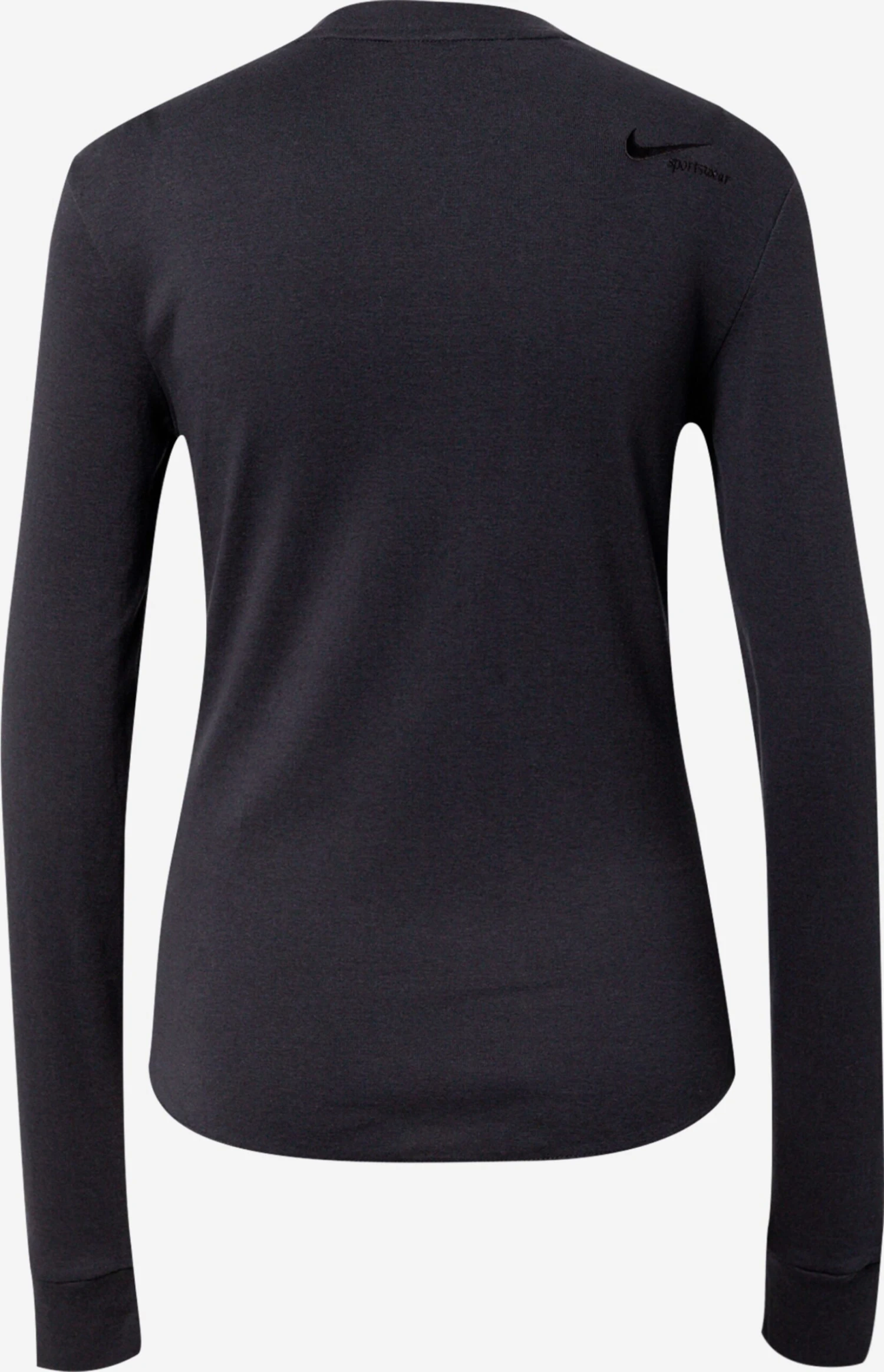 Nike Sportswear Longsleeves Shirt Dames Zwart - Afbeelding 2