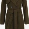 Trenchcoats Tussenmantel Dames Olijfgroen