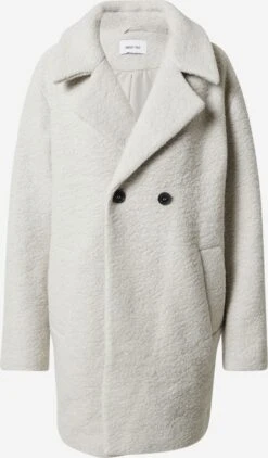 About You Wollen Mantels Tussenmantel Fabia Dames Lichtgrijs