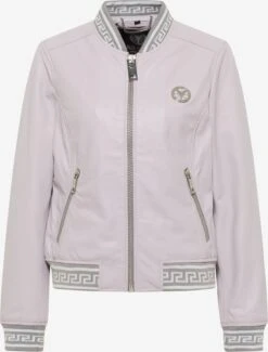 CARLO COLUCCI Leren Jassen Tussenjas Colton-L Dames Pruim / Sering