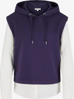 Tom Tailor Hoodies Sweatshirt Dames Marine