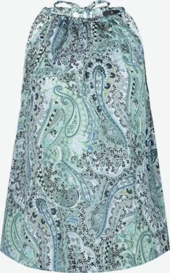 Monari Blouse Tops Blouse Dames Blauw / Groen