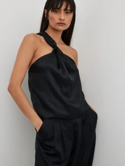 NA-KD Blouse Tops Blouse Dames Zwart