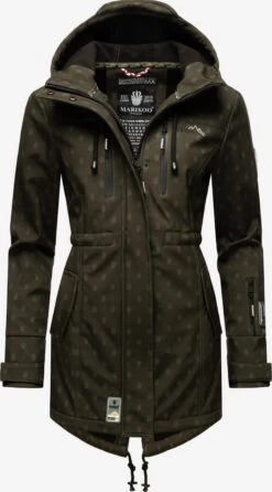 Marikoo Regenmantels Functionele Mantel Zimtzicke Dames Donkergroen