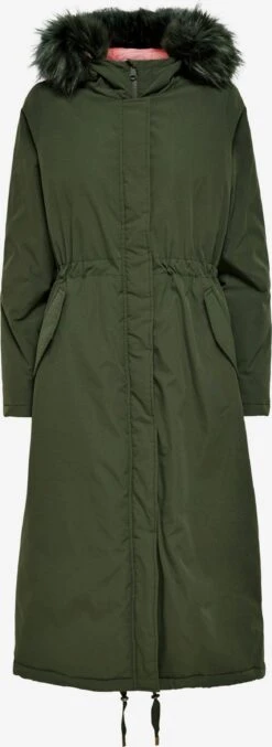 ONLY Parkas Tussenparka Dames Kaki
