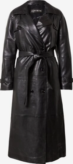 Freaky Nation Trenchcoats Tussenmantel Desire Dames Zwart
