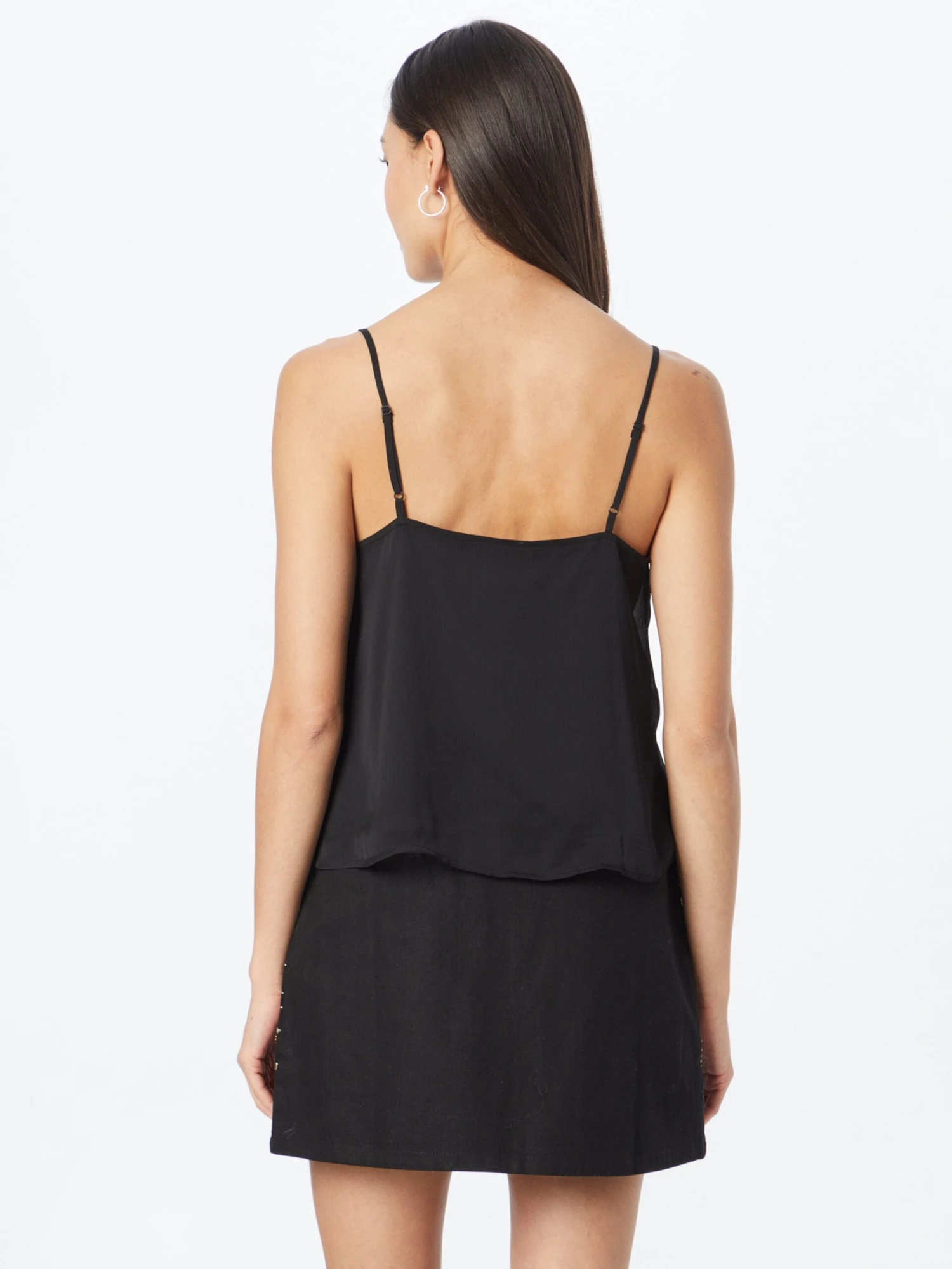 About You Spaghetti Tops Top Emma Dames Zwart - Afbeelding 4