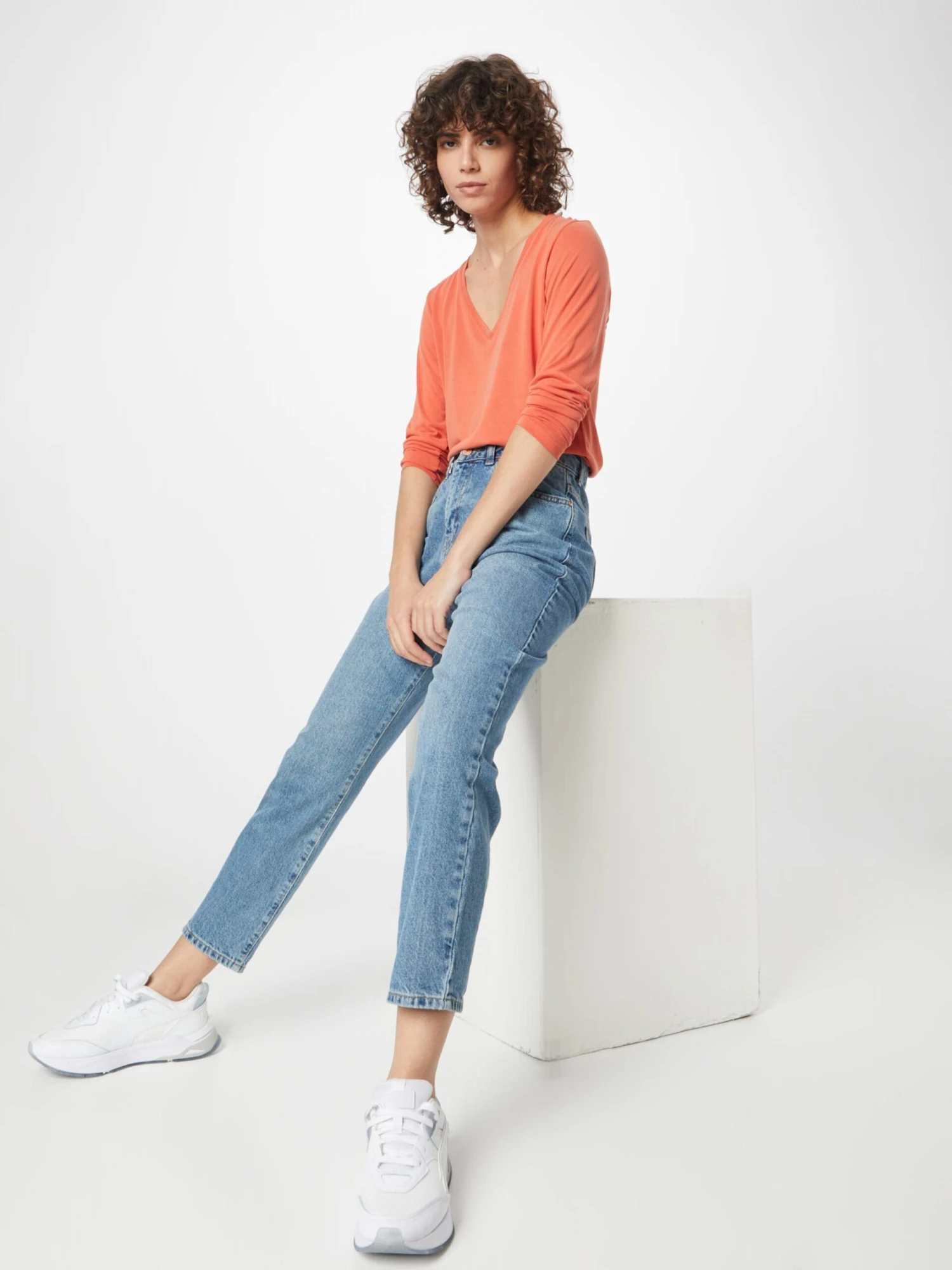 Key Largo Longsleeves Shirt TARA Dames Oranje - Afbeelding 5